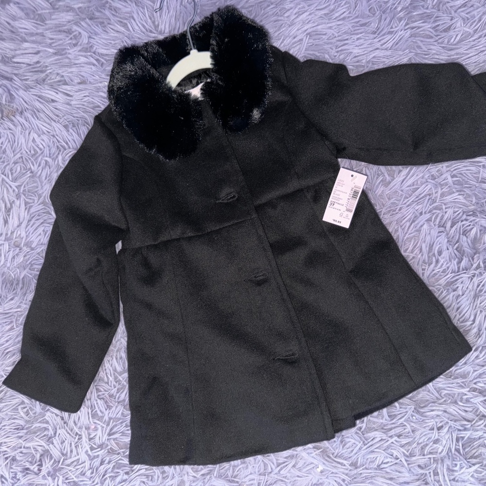 BRAND NEW! Toddler Girls Peacoat